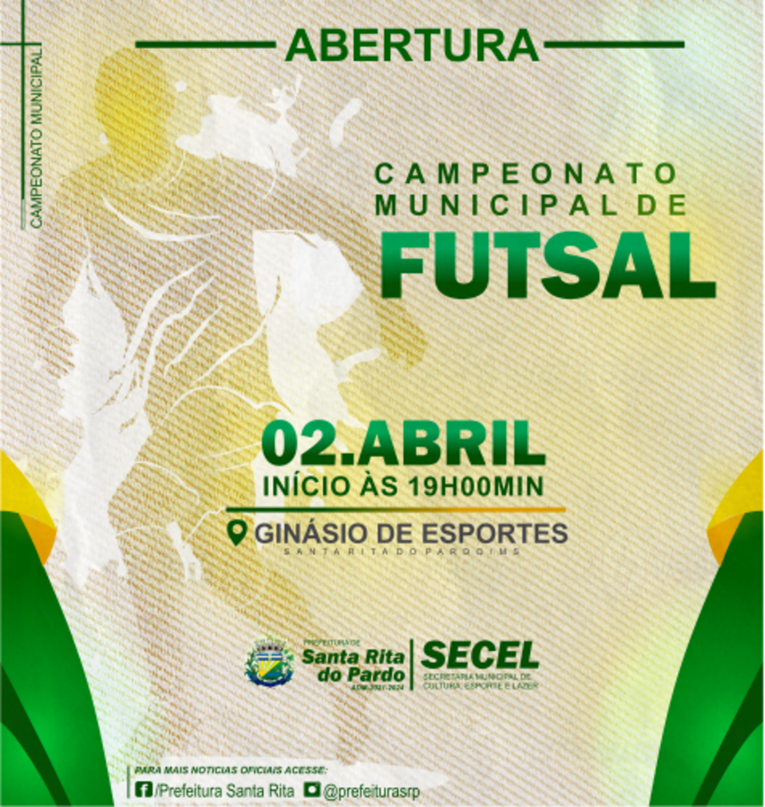 Finais do Campeonato Municipal de Futsal de Chapada 